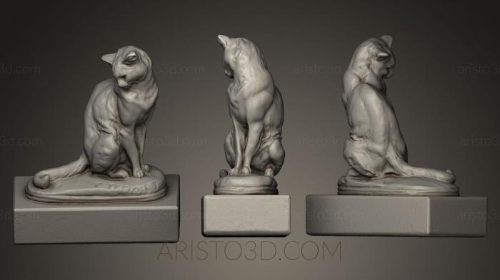 Animal figurines (STKJ_0018) 3D model for CNC machine
